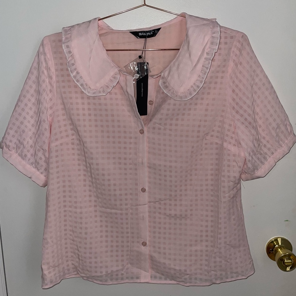 Pink blouse